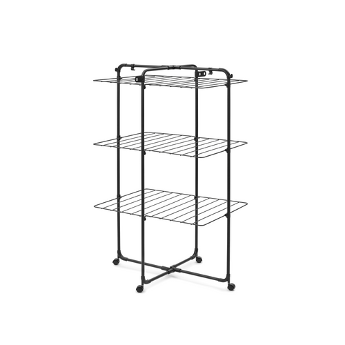 Brabantia HangOn Droogtoren, 23 meter - Matt Black - vtwonen shop