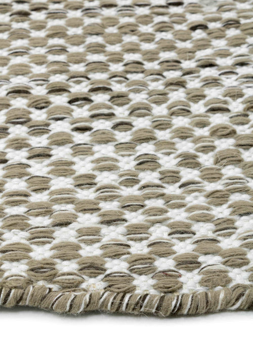 Vloerkleed MOMO Rugs Vaasa Grey White Rond 200 rond - vtwonen shop