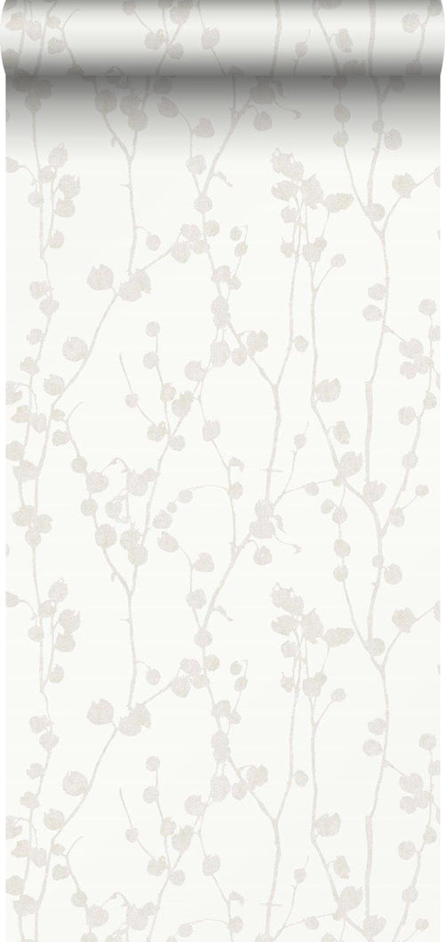Borastapeter behang bladeren beige - 53 cm x 10.05 m - 660554 - vtwonen shop