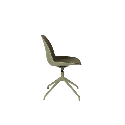 Zuiver Albert Kuip Swivel Eetkamerstoelen  Groen - Set van 2 - vtwonen shop