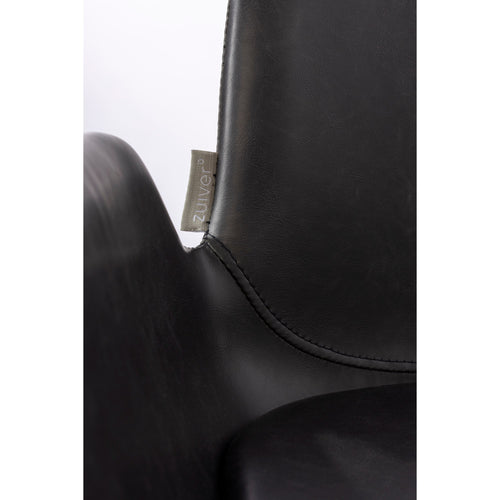 Zuiver Brit LL Barkrukken Zwart - Set van 2 - vtwonen shop