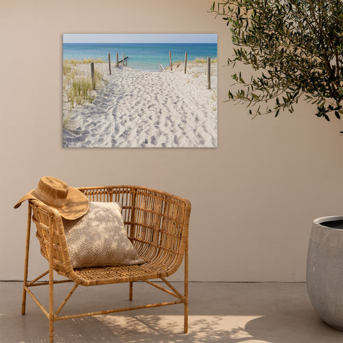 Art for the Home Buitencanvas - Strandwandeling - 50x70cm