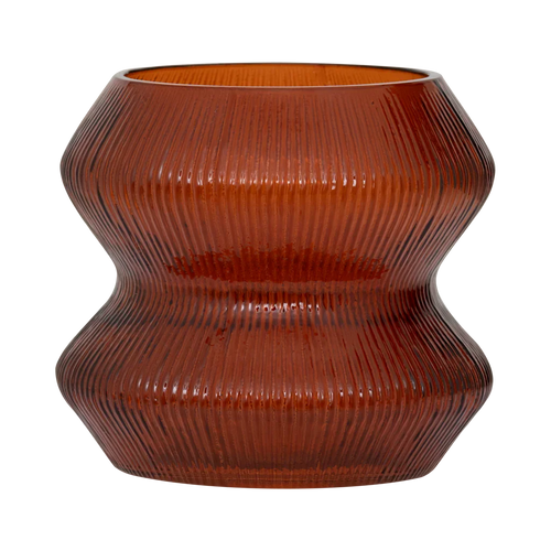 Urban Nature Culture XL theelichthouder Skye, deep orange - Ø 13.5 * 12.5.cm