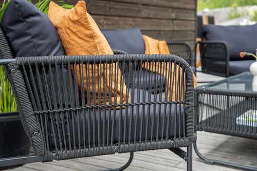 Rebellenclub Loungeset Hibis - Zwart - vtwonen shop