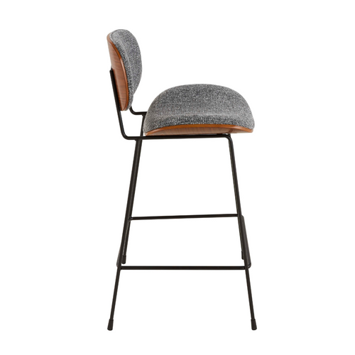 Signature - OLYMPIA Set van 2 stoelen - Grijs - 94,5x48,5x51 cm