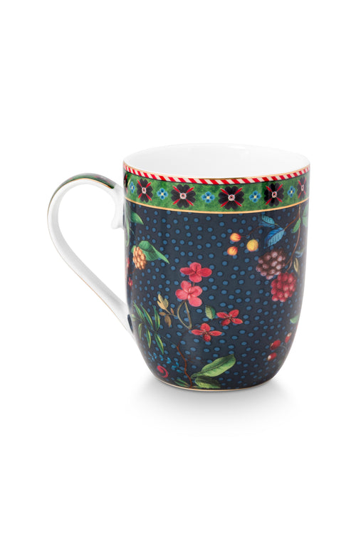 Pip Studio - Berry Blues - Set van 2 Mokken Small - Koffiekopjes - 200ml