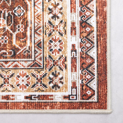 Interieur05 Vintage vloerkleed Nomad Roest/Bruin