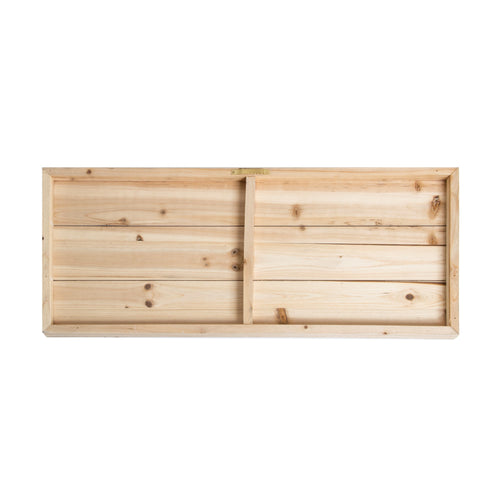 Art for the Home Hert Print op Hout 30x70 cm