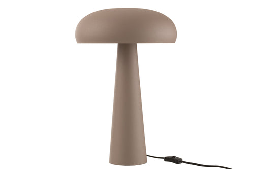 J-Line tafellamp - ijzer - taupe