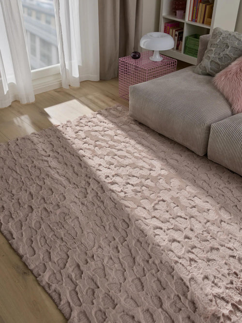 benuta nepbont vloerkleed Immy - roze - 160x230 cm