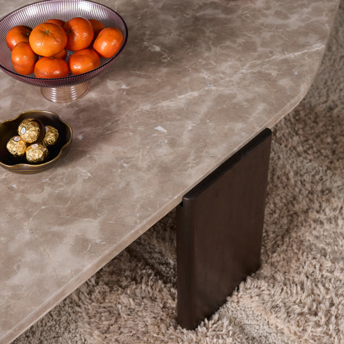 Starfurn - Salontafel Mae - Bruin - 60x128x36 cm