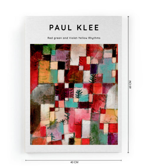 Canvas 60x40 Gedrukt Ritmes