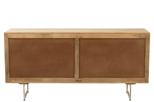J-Line dressoir - rotan/hout - naturel - vtwonen shop
