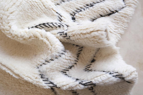 AFK Living vloerkleed Berber - handgemaakt - Wol - 160 cm x 230 cm