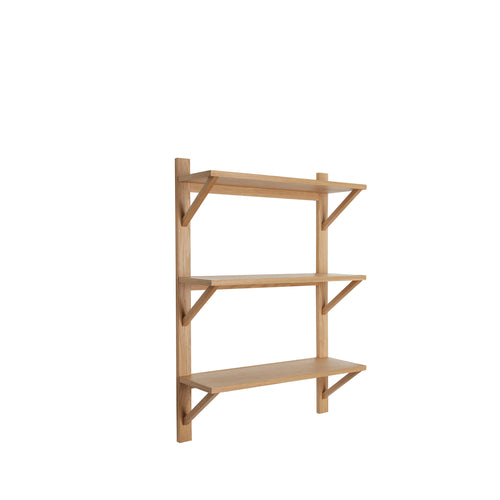 Hübsch plank Triarch - mdf/eikenfineer/eikenhout - 70x24xh100cm