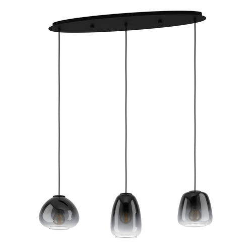 EGLO hanglamp Aguilares - e27 - 84 cm - zwart