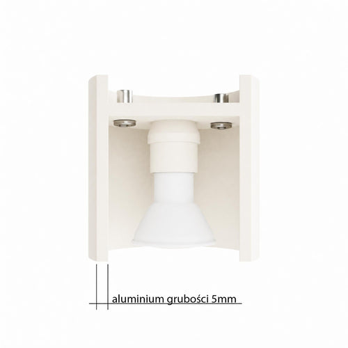 Sollux Lighting Wandlamp ORBIS 1 beige - 10x12x10cm