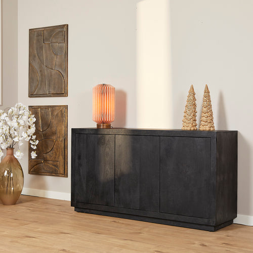 Starfurn  dressoir Brussel - zwart - 45x150x80cm