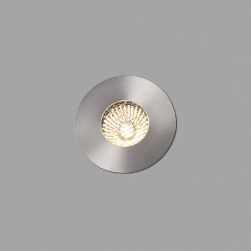 Faro Grund - LED Medium Outdoor In Grond Inbouwspot Mat Nikkel IP67