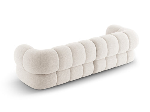 Cosmopolitan Design Bank Koge 4-zits, chenille lichtbeige - 95x240x70cm