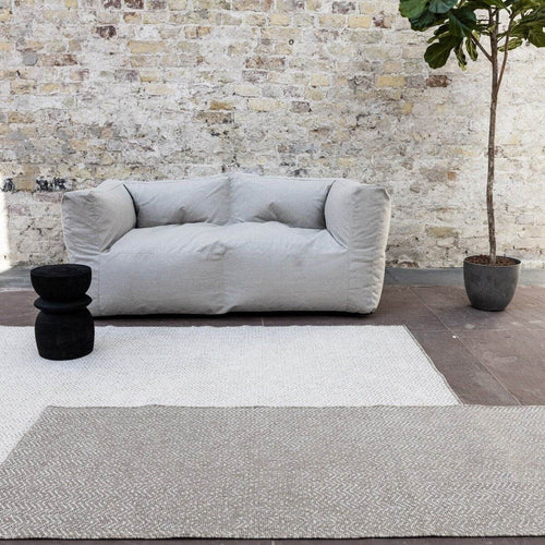 Eva Interior Buitenkleed Dahl bruin/grijs dubbelzijdig