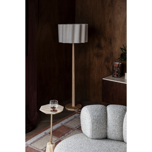 Dutchbone Scallop Vloerlamp Naturel