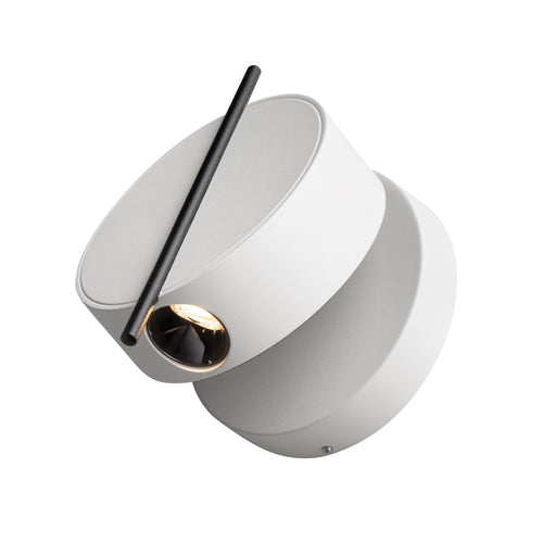 Maytoni - Wandlamp Nuance - Wit en messing - Ø10 - vtwonen shop