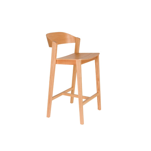 Housecraft Living Wooz Barkruk 65 cm Eikenhout Naturel - vtwonen shop