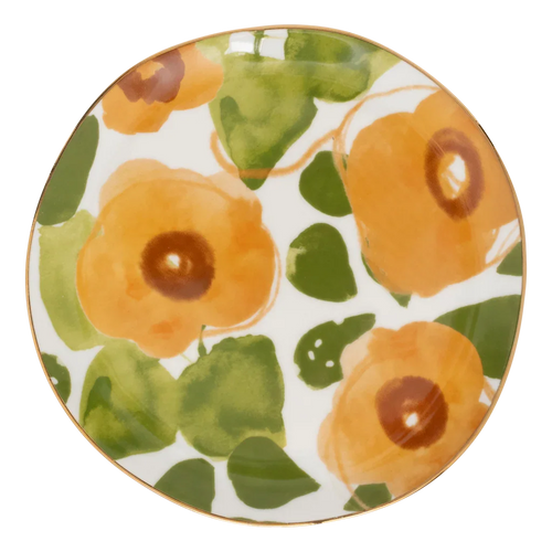 Urban Nature Culture Good Morning bord Floral Art - Caramel -17x1cm
