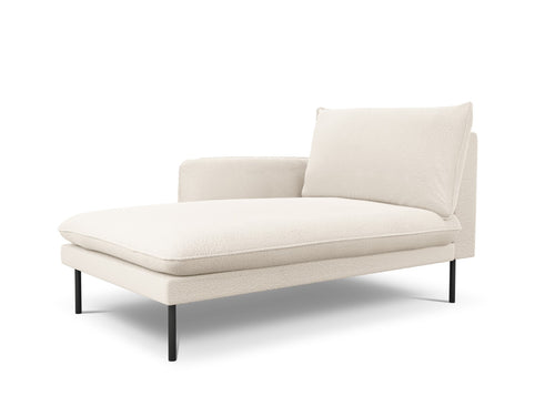 Cosmopolitan Design linker meridiaan Vienna boucle, beige - 170x110x95cm
