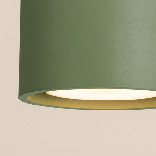 Sollux Lighting Plafondlamp MODO 2 olijfgroen Gx53 - 21x10x8cm