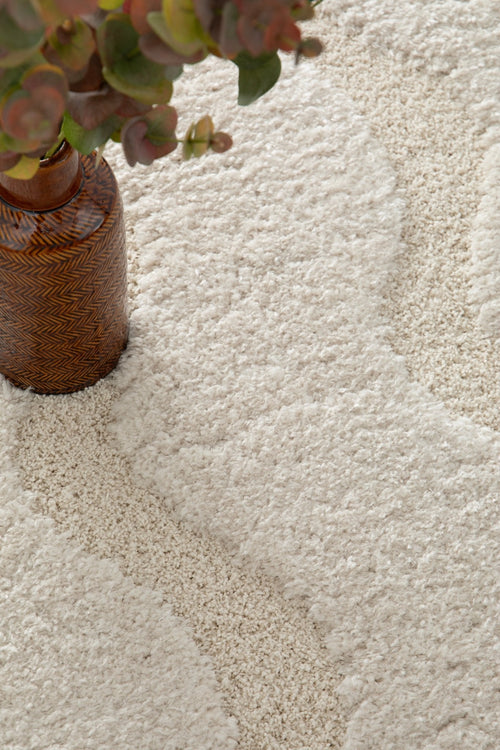 AFK Living vloerkleed Pemberley - shaggy - beige - 160 x 230 cm - vtwonen shop