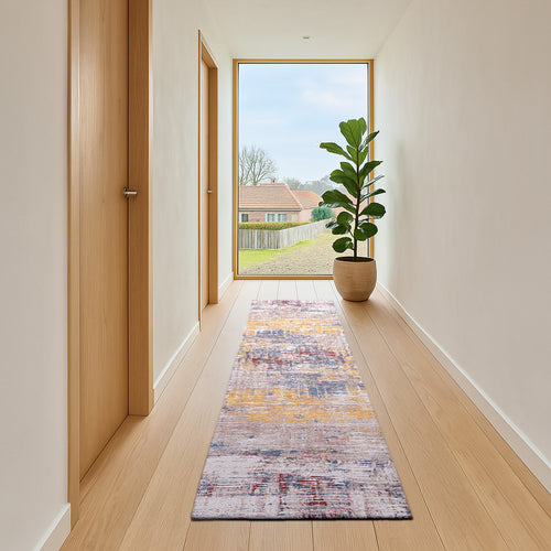 Louis De Poortere vloerkleed Montauk Multi - multicolor - 80x250cm - vtwonen shop