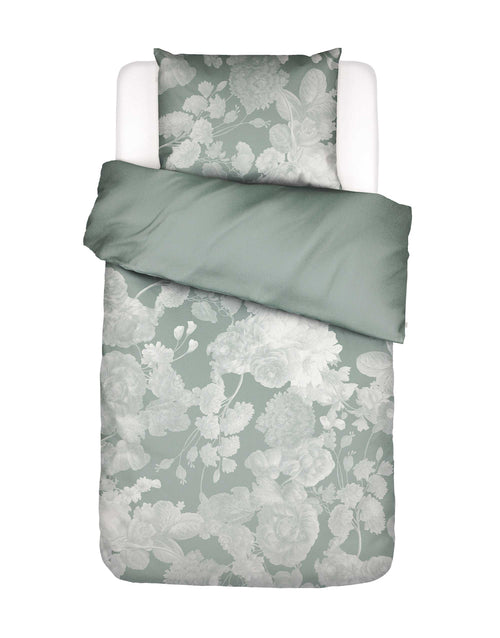 Essenza Eunice dekbedovertrek - Eenpersoons – 140x200/220 cm - Dusty teal