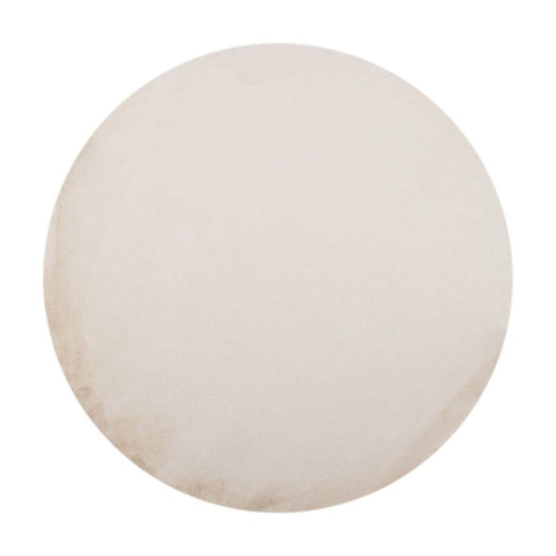 Interieur05 Rond Zacht Hoogpolig Vloerkleed Lux Creme - 160 x 160 cm - vtwonen shop
