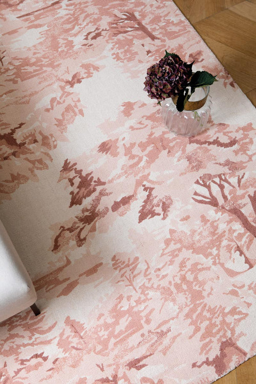 Vloerkleed Ted Baker Landscape Toile Light Pink 162602 250x350 cm - vtwonen shop