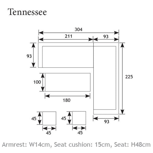 Garden Impressions kruk Tennessee vintage willow - texfiber - vtwonen shop