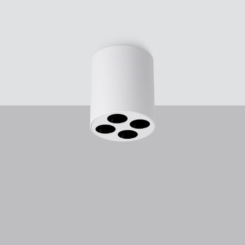 Sollux Lighting Plafondlamp ZOE wit LED - 7,2x7,2x8,3cm