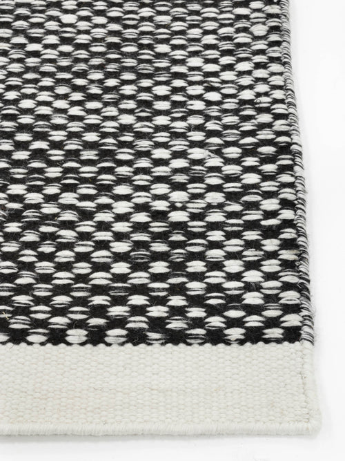 Vloerkleed MOMO Rugs Vaasa Black White 200x300 cm - vtwonen shop