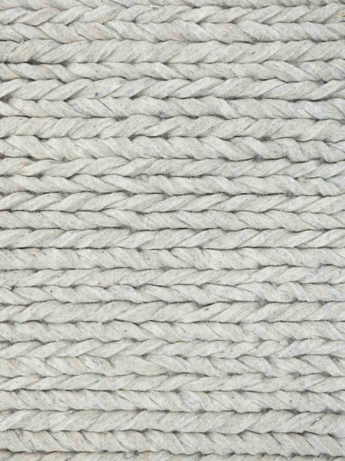 Vloerkleed Kabel Licht Grijs (outlet) 160x230 cm - vtwonen shop