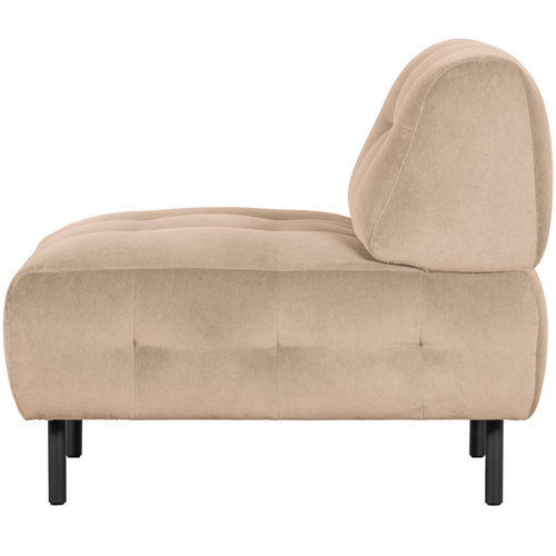 WOOOD fauteuil Lloyd - Velvet - Sea Salt - 75x90x90