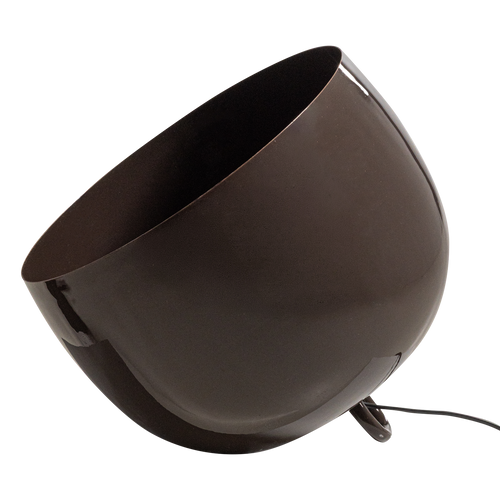 WOOOD tafellamp 34xø35 cm Mero - Metaal Hoogglans - Donkerbruin - 34x35x35