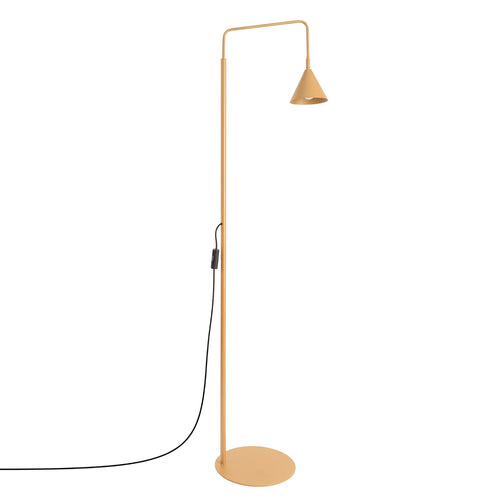 Sollux Lighting Vloerlamp NOX goud - 30x30x165cm