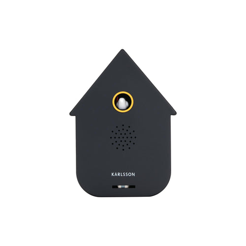 Karlsson ornament Sound Box Modern Cuckoo - zwart - Ø12cm - vtwonen shop