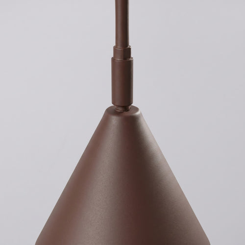 Sollux Lighting Wandlamp NOX 1 bruin met schakelaar - 14x61x30cm