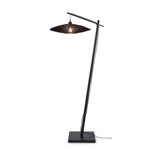 GOOD&MOJO vloerlamp Iguazu - zwart - Ø55cm - vtwonen shop