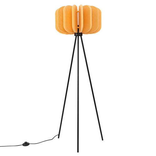 Sollux Lighting Staande lamp MULA 45 geel - 45x45x134cm
