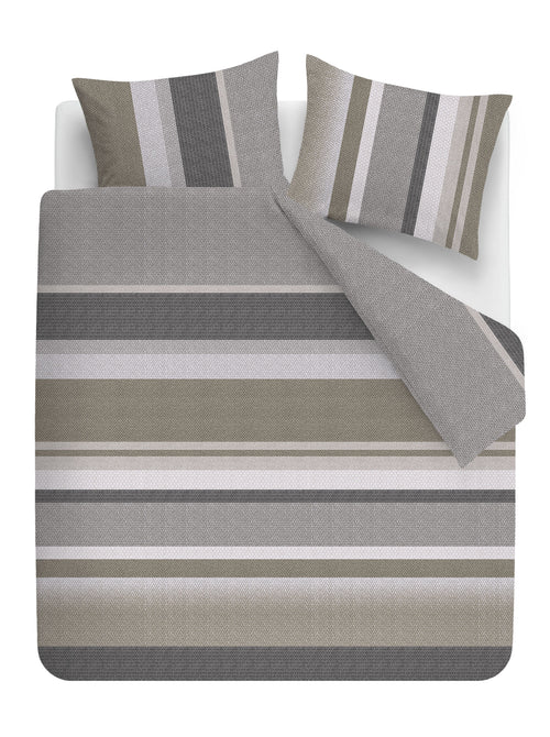 Beddinghouse Dekbedovertrek Nyls - 260 x 200/220 cm - Grijs