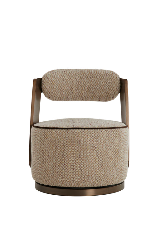 Light & Living stoel KEMENA - 65x68x77cm - bruin - vtwonen shop