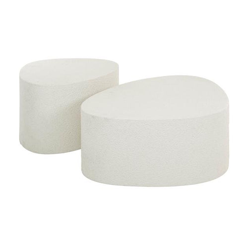 Giga Meubel Salontafel Stone Driehoekig - Marmer - Set van 2 - vtwonen shop